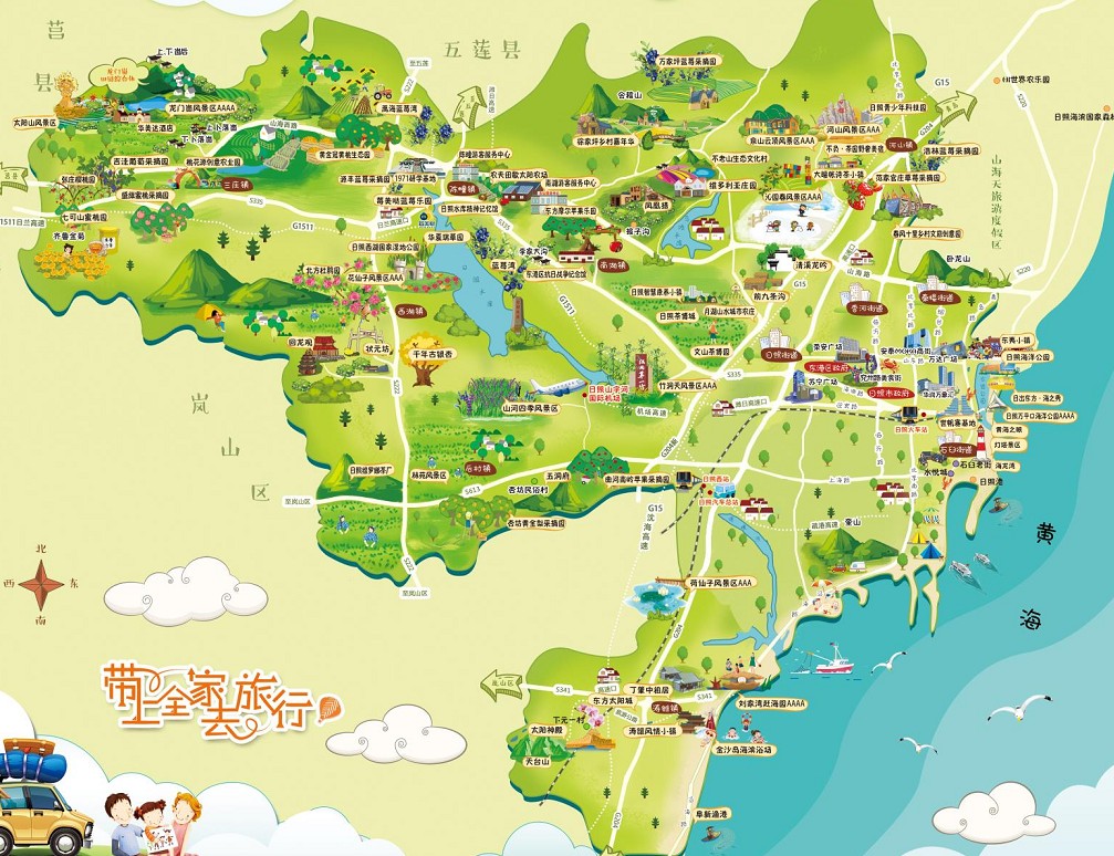 东方华侨农场景区使用手绘地图给景区能带来什么好处？